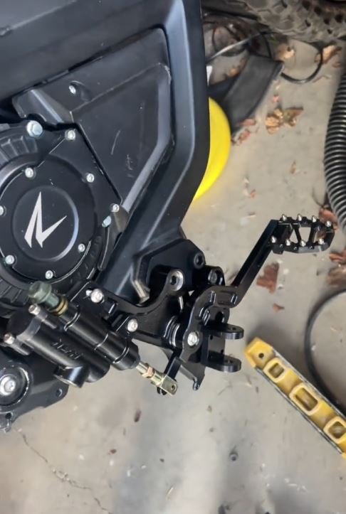 Rawrr Mantis X Foot Brake Kit Only with custom Foot Brake Brackets for both sides