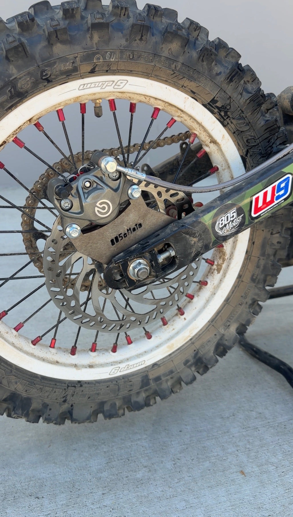 Brembo - (220mm Rotor Required) Rawrr Mantis X Rear Brake Upgrade Kit