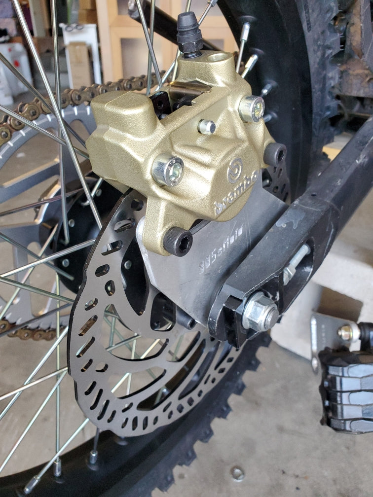 Brembo - (220mm Rotor Required) Rawrr Mantis X Rear Brake Upgrade Kit (Blue or Red +1 Week Delivery as Special Order)
