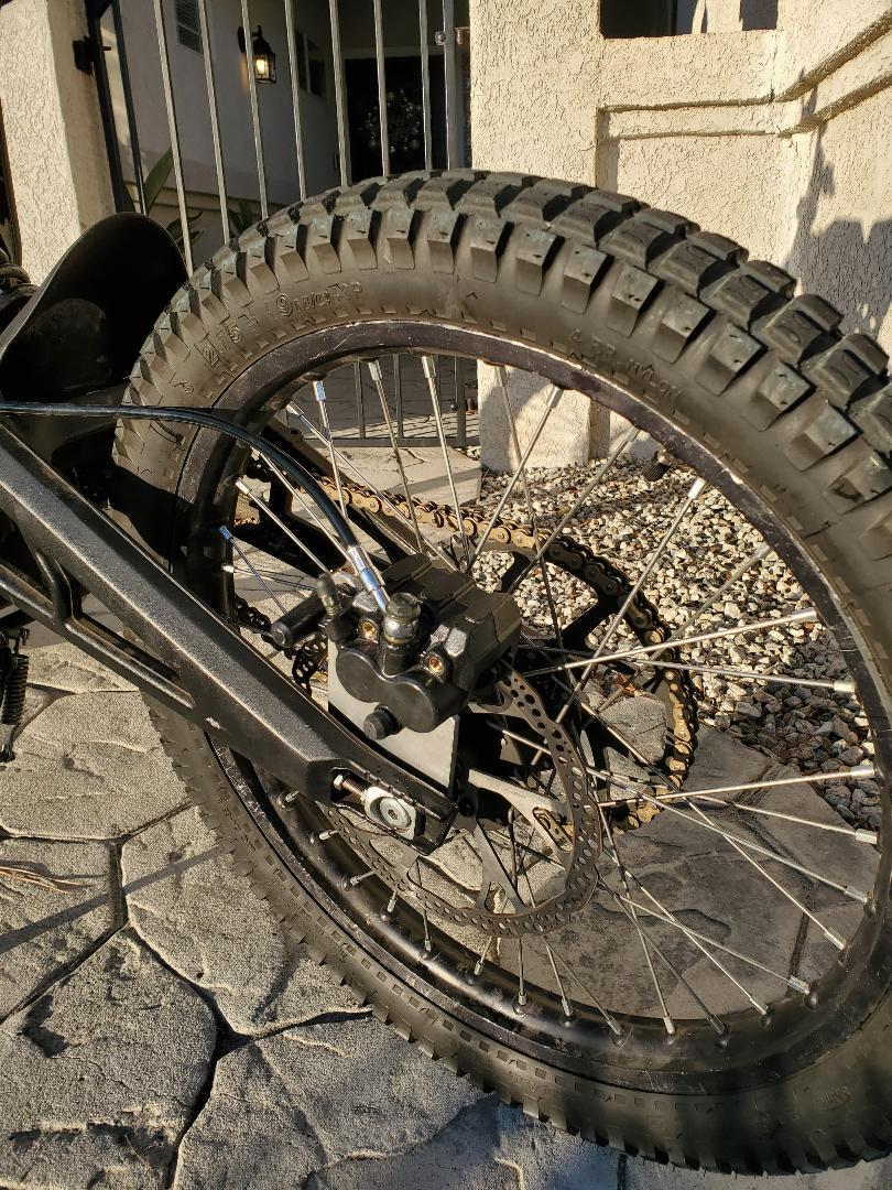 eRide Pro Rear Brake Upgrade Kit (Blue or Red +1 Week Delivery as Special Order) Copy